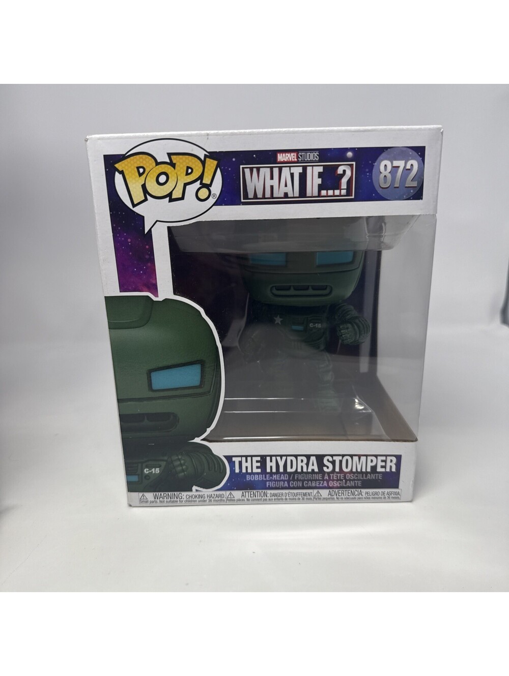 Funko Pop! Marvel What If...? Hydra Stomper #872 Vinyl Bobble-Head Figure